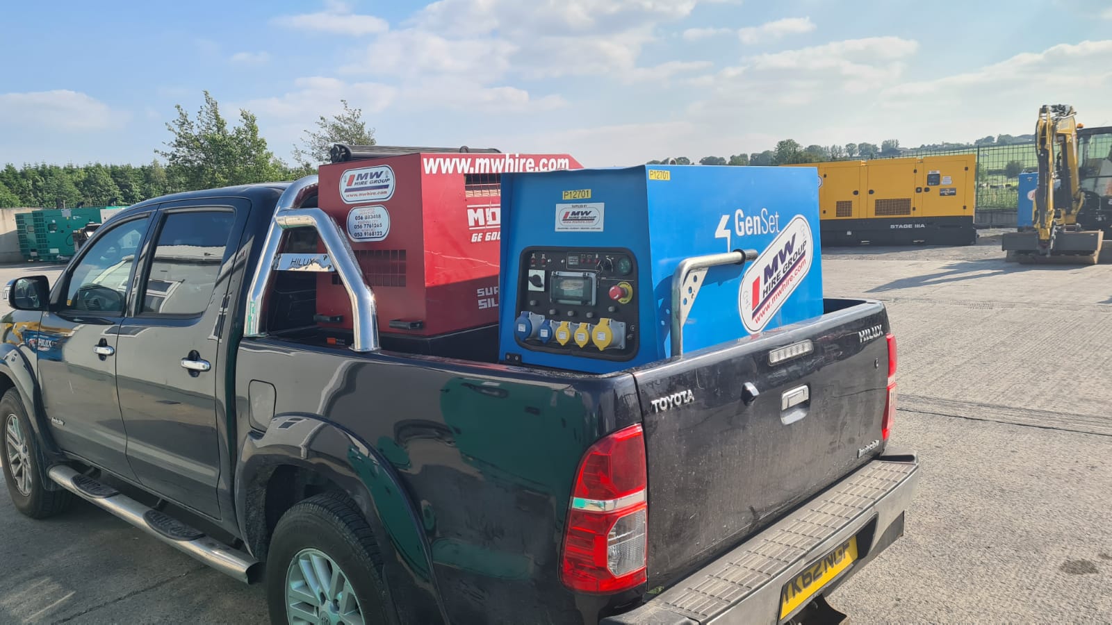 2 x Ex-Rental 6KVA Generators SOLD.... Customer colecting 